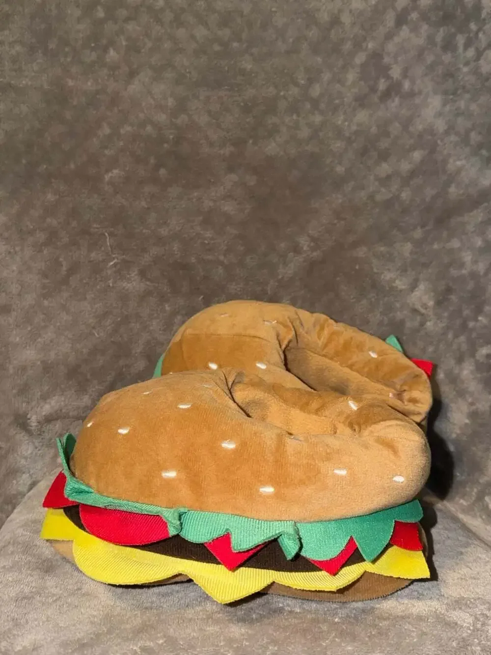 Carter's Nathan Hamburger Plush Slippers